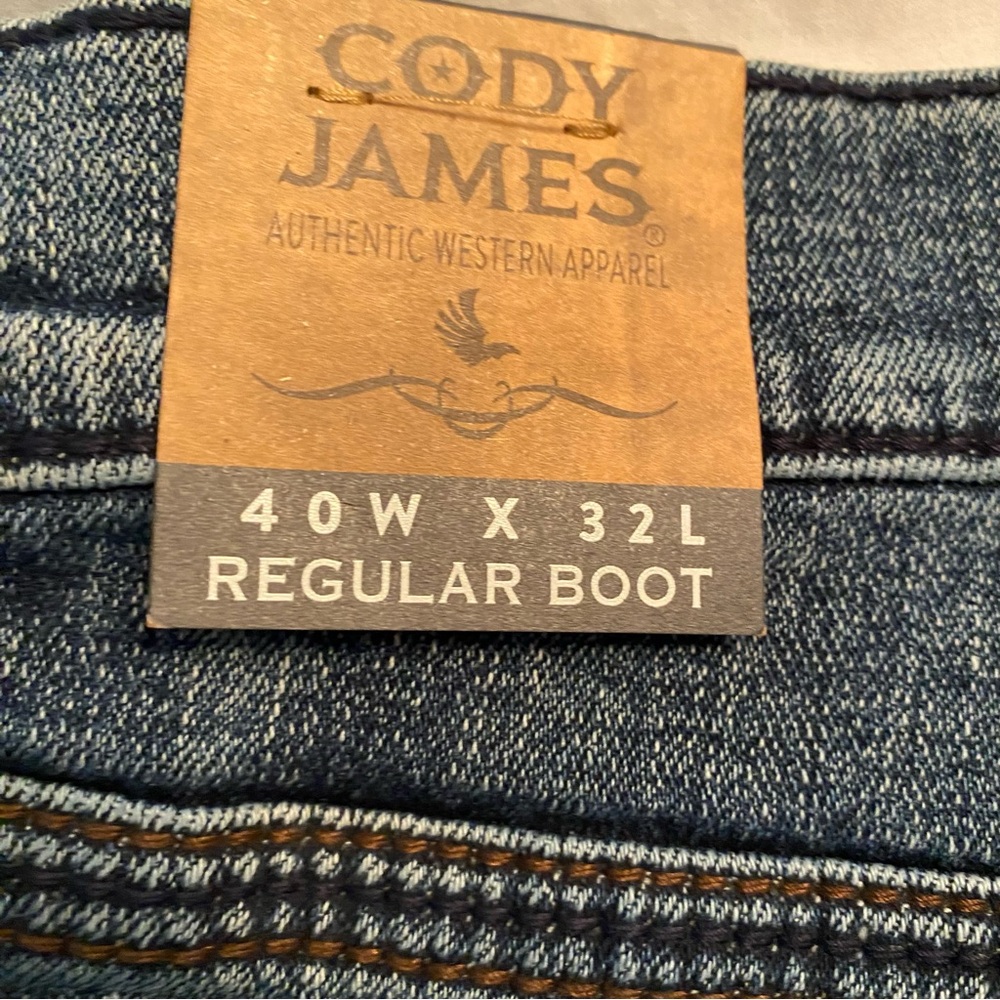 Cody James Men’s Jeans NWT 40X32. Regular Boot. - Picture 15 of 16